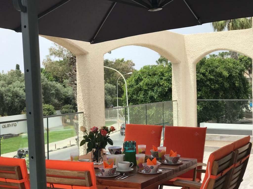 Mare Monte Seaview Boutique Apartment Paphos Bagian luar foto